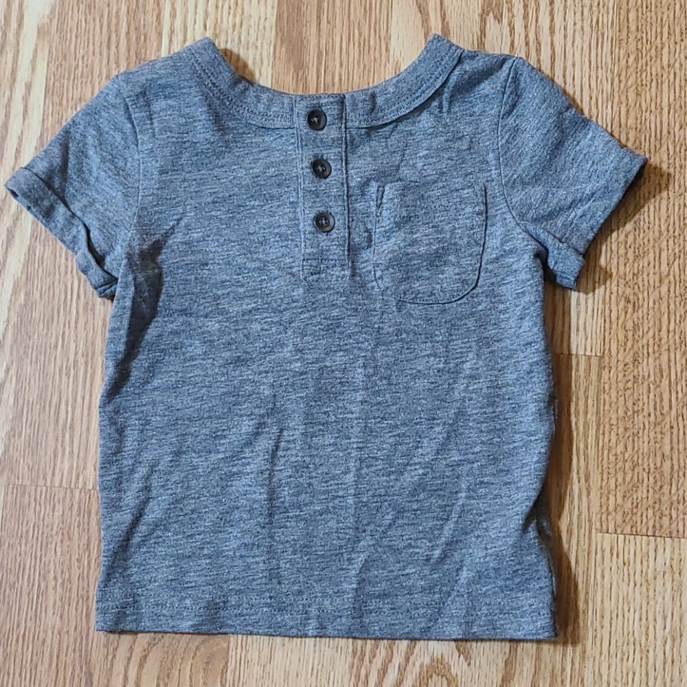 12M Boys 3 Button T-shirt
